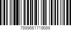 Código de barras (EAN, GTIN, SKU, ISBN): '7899661719689'