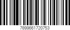 Código de barras (EAN, GTIN, SKU, ISBN): '7899661720753'