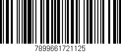 Código de barras (EAN, GTIN, SKU, ISBN): '7899661721125'