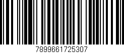 Código de barras (EAN, GTIN, SKU, ISBN): '7899661725307'