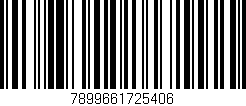 Código de barras (EAN, GTIN, SKU, ISBN): '7899661725406'