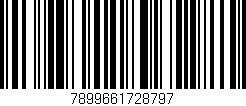 Código de barras (EAN, GTIN, SKU, ISBN): '7899661728797'