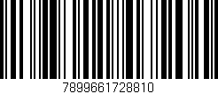 Código de barras (EAN, GTIN, SKU, ISBN): '7899661728810'