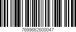 Código de barras (EAN, GTIN, SKU, ISBN): '7899662600047'