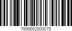 Código de barras (EAN, GTIN, SKU, ISBN): '7899662600078'