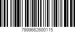 Código de barras (EAN, GTIN, SKU, ISBN): '7899662600115'