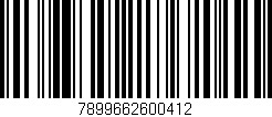 Código de barras (EAN, GTIN, SKU, ISBN): '7899662600412'