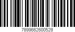 Código de barras (EAN, GTIN, SKU, ISBN): '7899662600528'