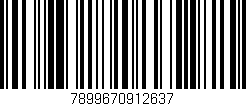 Código de barras (EAN, GTIN, SKU, ISBN): '7899670912637'