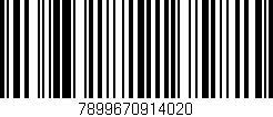 Código de barras (EAN, GTIN, SKU, ISBN): '7899670914020'