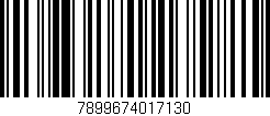 Código de barras (EAN, GTIN, SKU, ISBN): '7899674017130'