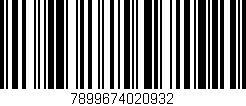 Código de barras (EAN, GTIN, SKU, ISBN): '7899674020932'
