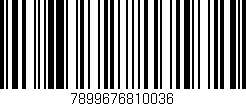Código de barras (EAN, GTIN, SKU, ISBN): '7899676810036'