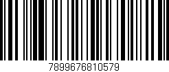 Código de barras (EAN, GTIN, SKU, ISBN): '7899676810579'