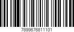 Código de barras (EAN, GTIN, SKU, ISBN): '7899676811101'