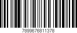 Código de barras (EAN, GTIN, SKU, ISBN): '7899676811378'