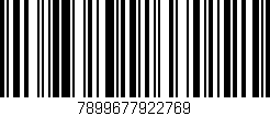 Código de barras (EAN, GTIN, SKU, ISBN): '7899677922769'