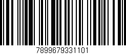 Código de barras (EAN, GTIN, SKU, ISBN): '7899679331101'