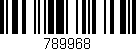 Código de barras (EAN, GTIN, SKU, ISBN): '789968'