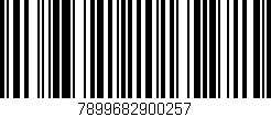 Código de barras (EAN, GTIN, SKU, ISBN): '7899682900257'