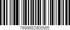Código de barras (EAN, GTIN, SKU, ISBN): '7899682900585'