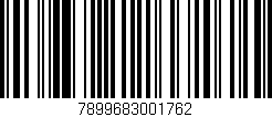Código de barras (EAN, GTIN, SKU, ISBN): '7899683001762'