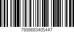 Código de barras (EAN, GTIN, SKU, ISBN): '7899683405447'