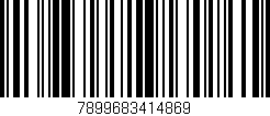 Código de barras (EAN, GTIN, SKU, ISBN): '7899683414869'