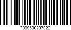 Código de barras (EAN, GTIN, SKU, ISBN): '7899688207022'