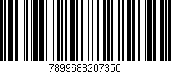 Código de barras (EAN, GTIN, SKU, ISBN): '7899688207350'