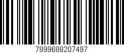Código de barras (EAN, GTIN, SKU, ISBN): '7899688207497'