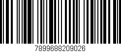 Código de barras (EAN, GTIN, SKU, ISBN): '7899688209026'