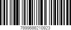 Código de barras (EAN, GTIN, SKU, ISBN): '7899688210923'