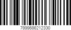 Código de barras (EAN, GTIN, SKU, ISBN): '7899688212330'