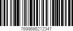 Código de barras (EAN, GTIN, SKU, ISBN): '7899688212347'