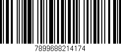 Código de barras (EAN, GTIN, SKU, ISBN): '7899688214174'