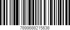 Código de barras (EAN, GTIN, SKU, ISBN): '7899688215638'