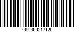 Código de barras (EAN, GTIN, SKU, ISBN): '7899688217120'