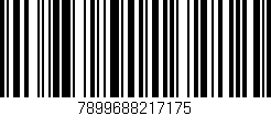 Código de barras (EAN, GTIN, SKU, ISBN): '7899688217175'