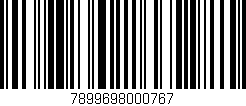 Código de barras (EAN, GTIN, SKU, ISBN): '7899698000767'