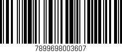 Código de barras (EAN, GTIN, SKU, ISBN): '7899698003607'