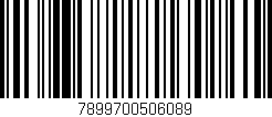 Código de barras (EAN, GTIN, SKU, ISBN): '7899700506089'