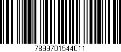 Código de barras (EAN, GTIN, SKU, ISBN): '7899701544011'