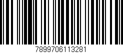 Código de barras (EAN, GTIN, SKU, ISBN): '7899706113281'