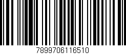 Código de barras (EAN, GTIN, SKU, ISBN): '7899706116510'