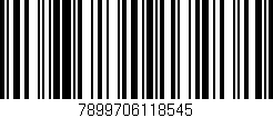 Código de barras (EAN, GTIN, SKU, ISBN): '7899706118545'