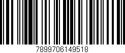 Código de barras (EAN, GTIN, SKU, ISBN): '7899706149518'