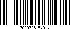 Código de barras (EAN, GTIN, SKU, ISBN): '7899706154314'