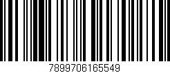 Código de barras (EAN, GTIN, SKU, ISBN): '7899706165549'