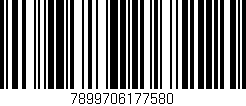 Código de barras (EAN, GTIN, SKU, ISBN): '7899706177580'